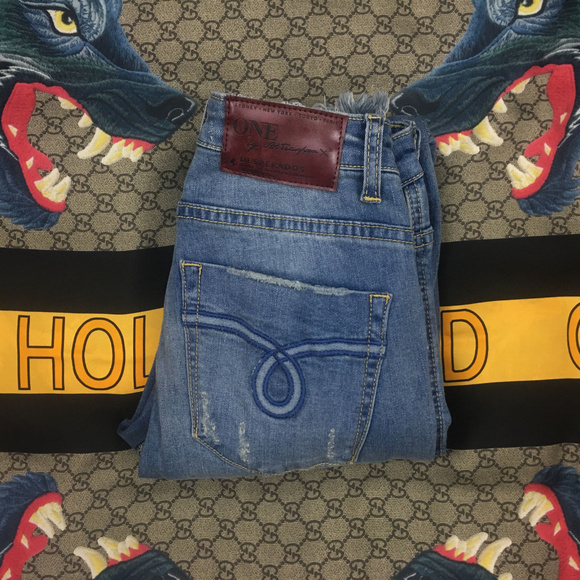 One X Oneteaspoon Desperado Bowed Leg Jeans 26 - Picture 1 of 8